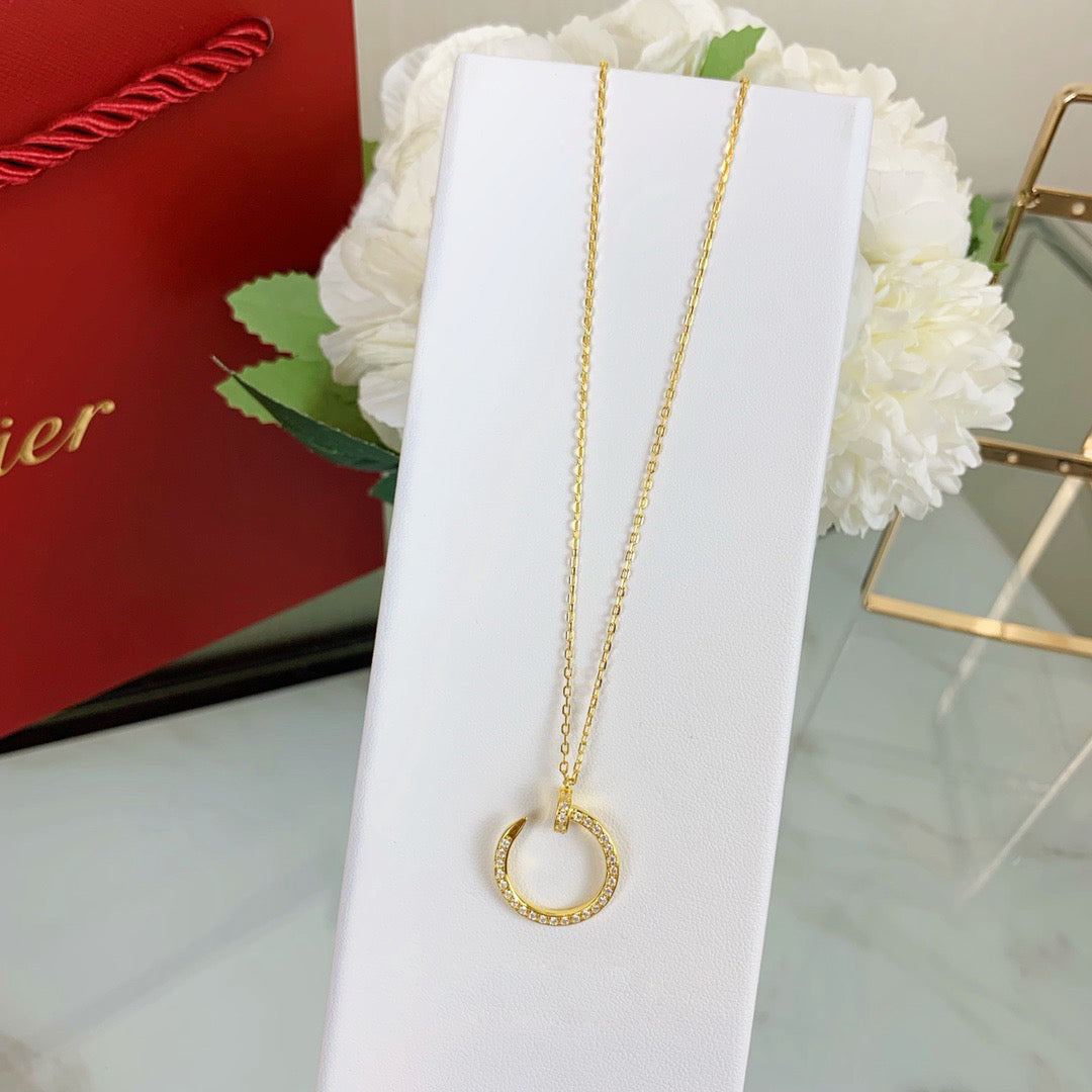 [Limara] JUSTE NECKLACE FULL DIAMOND