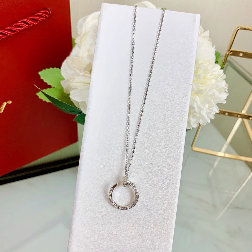 [Limara] JUSTE NECKLACE FULL DIAMOND