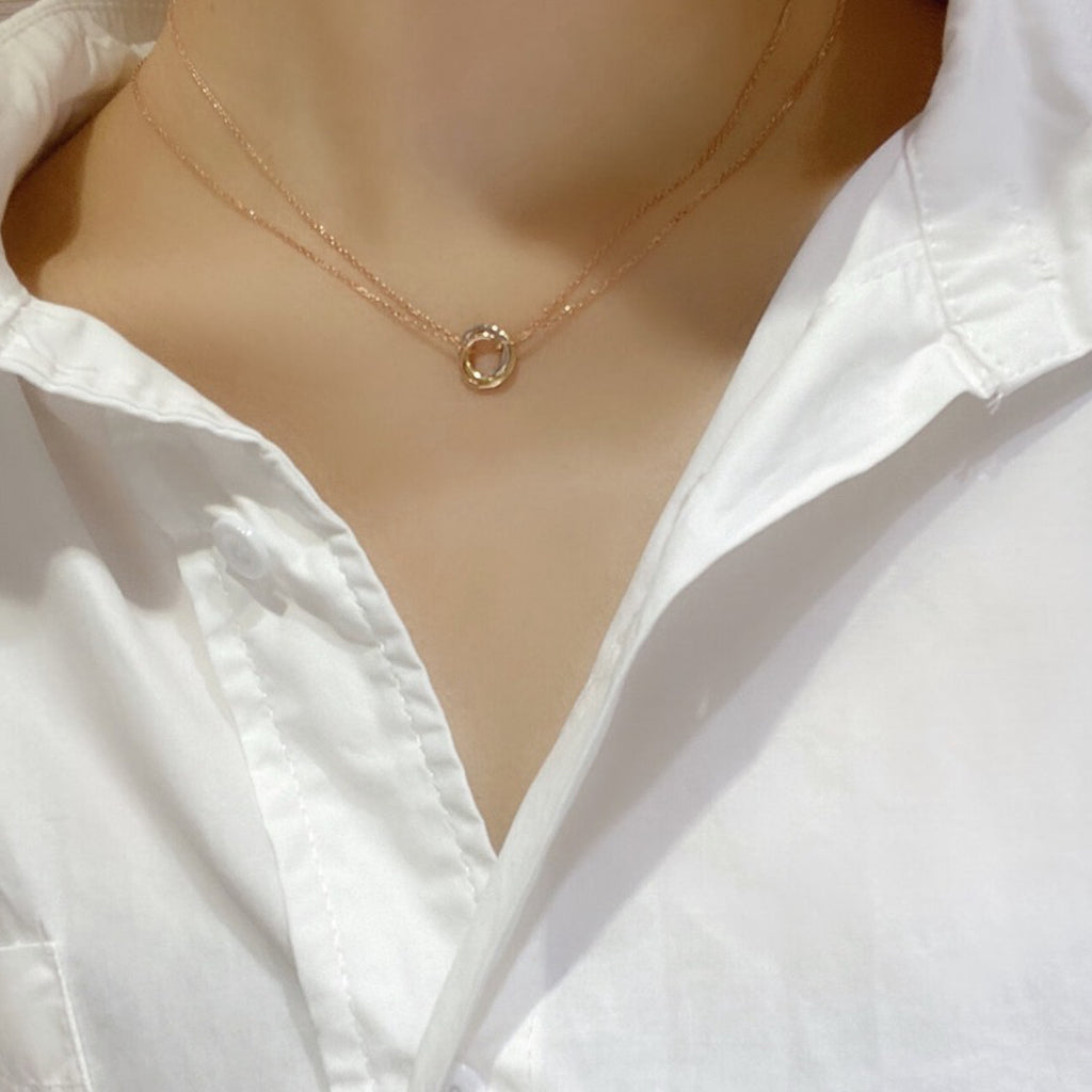[Limara] TRINITY MINI NECKLACE