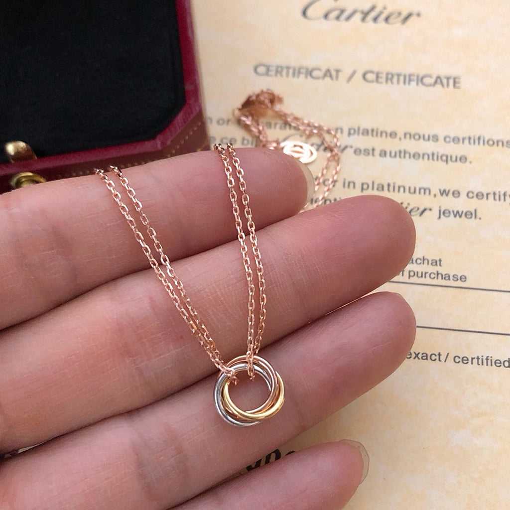[Limara] TRINITY MINI NECKLACE