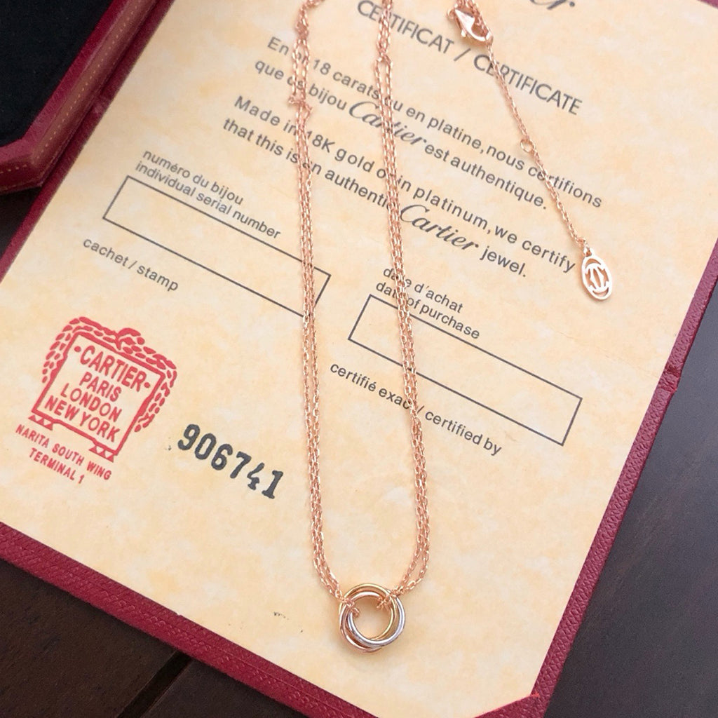 [Limara] TRINITY MINI NECKLACE