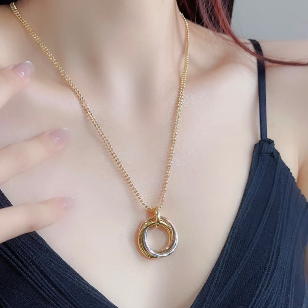[Limara] TRINITY LARGE NECKLACE