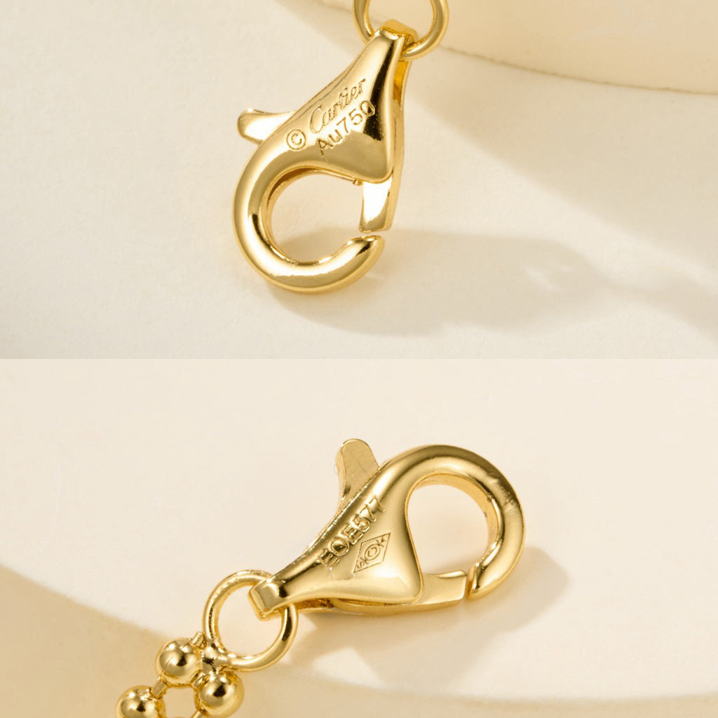 [Limara] TRINITY LARGE FULL DIAMOND  NECKLACE