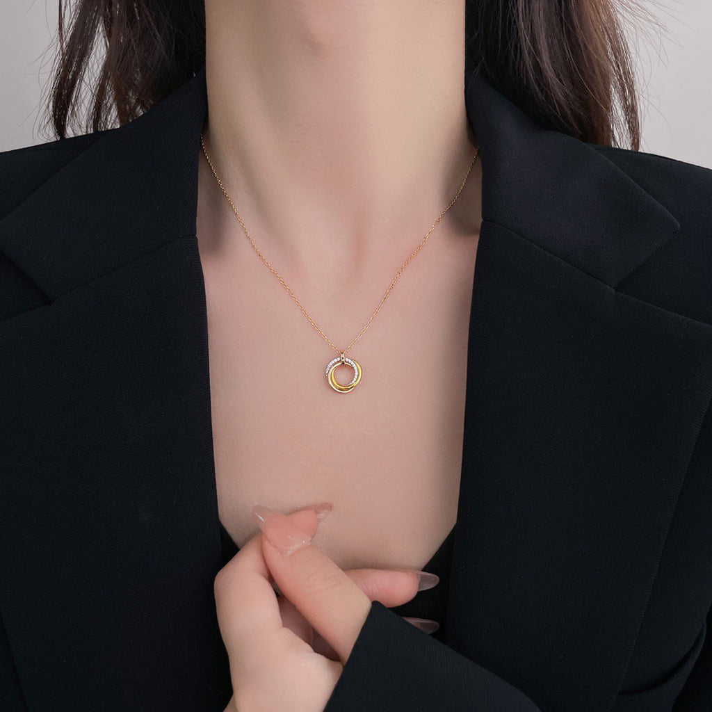 [Limara] TRINITY SMALL NECKLACE