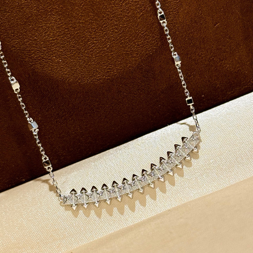 [Limara] CLASH  SMALL FULL DIAMOND NECKLACE