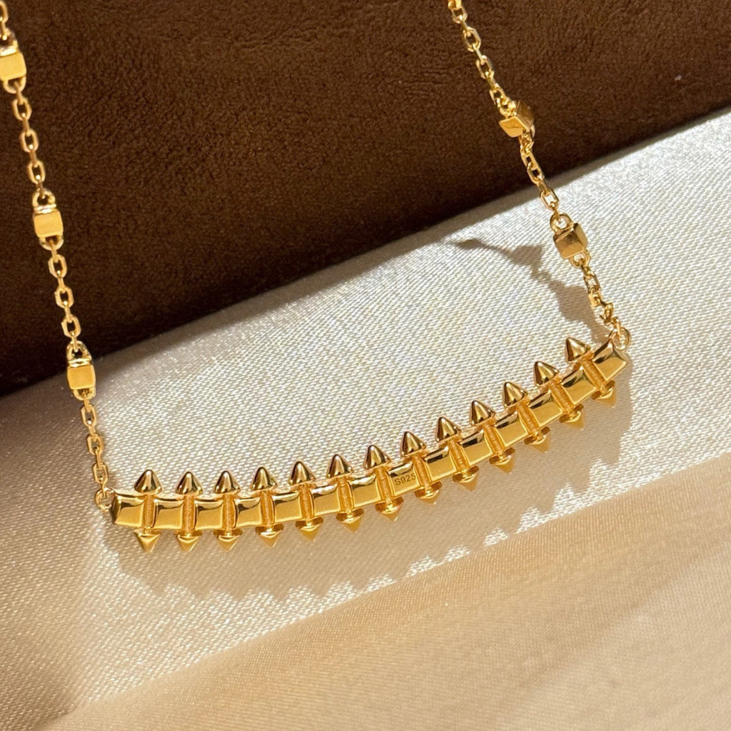 [Limara] CLASH  SMALL FULL DIAMOND NECKLACE