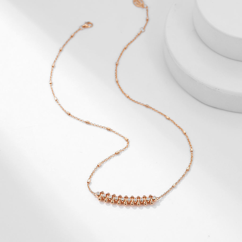 [Limara] CLASH  MEDIUM DIAMOND NECKLACE