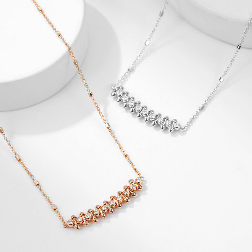 [Limara] CLASH  MEDIUM DIAMOND NECKLACE