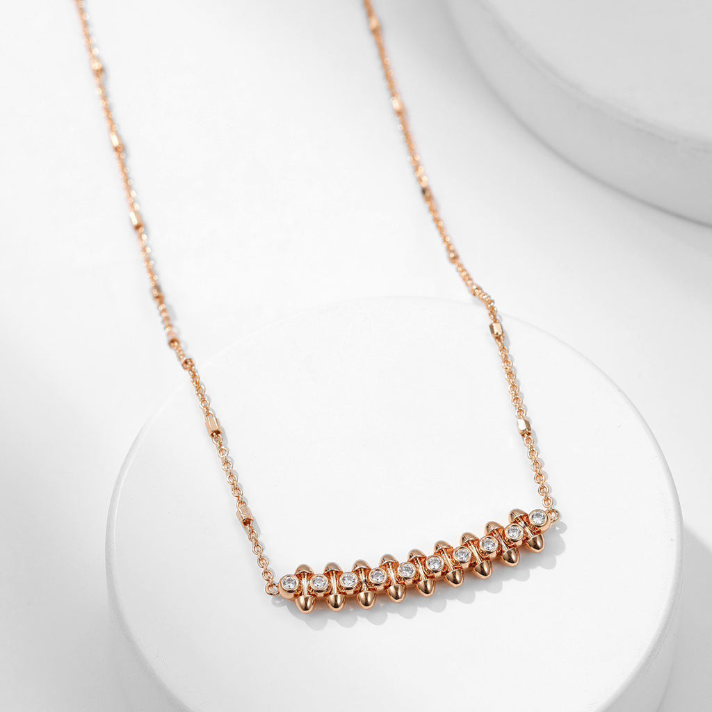 [Limara] CLASH  MEDIUM DIAMOND NECKLACE