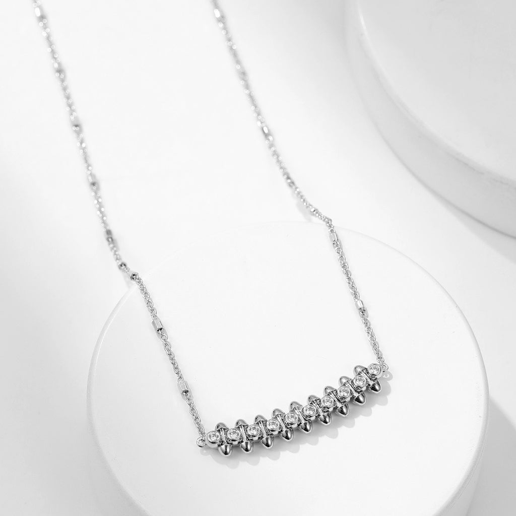 [Limara] CLASH  MEDIUM DIAMOND NECKLACE