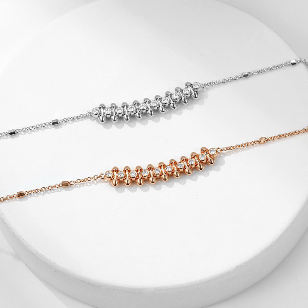 [Limara] CLASH  MEDIUM DIAMOND NECKLACE