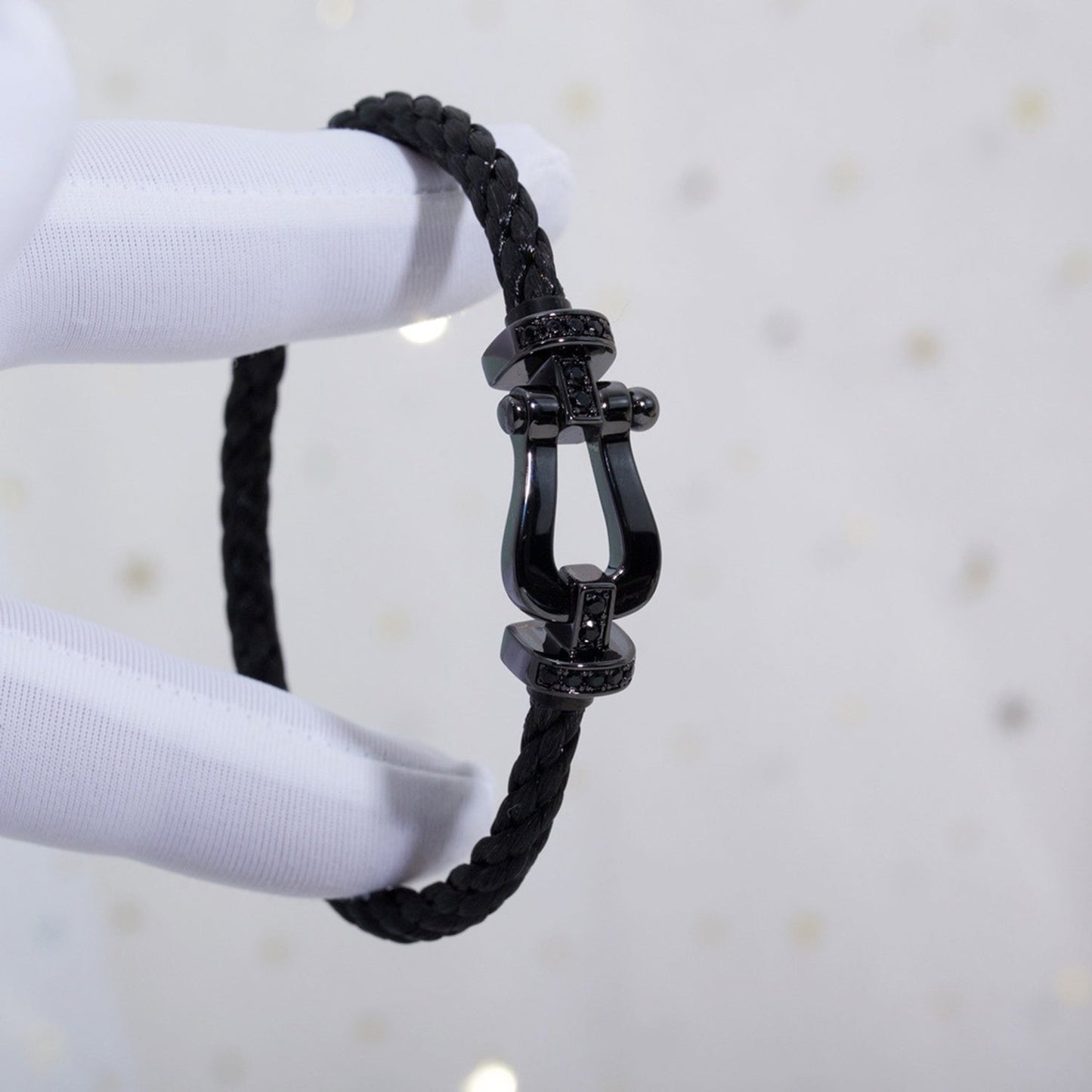 [Limara]FORCE LARGE SERIES BLACK SAMURAI BRACELET