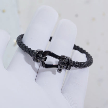 [Limara]FORCE LARGE SERIES BLACK SAMURAI BRACELET