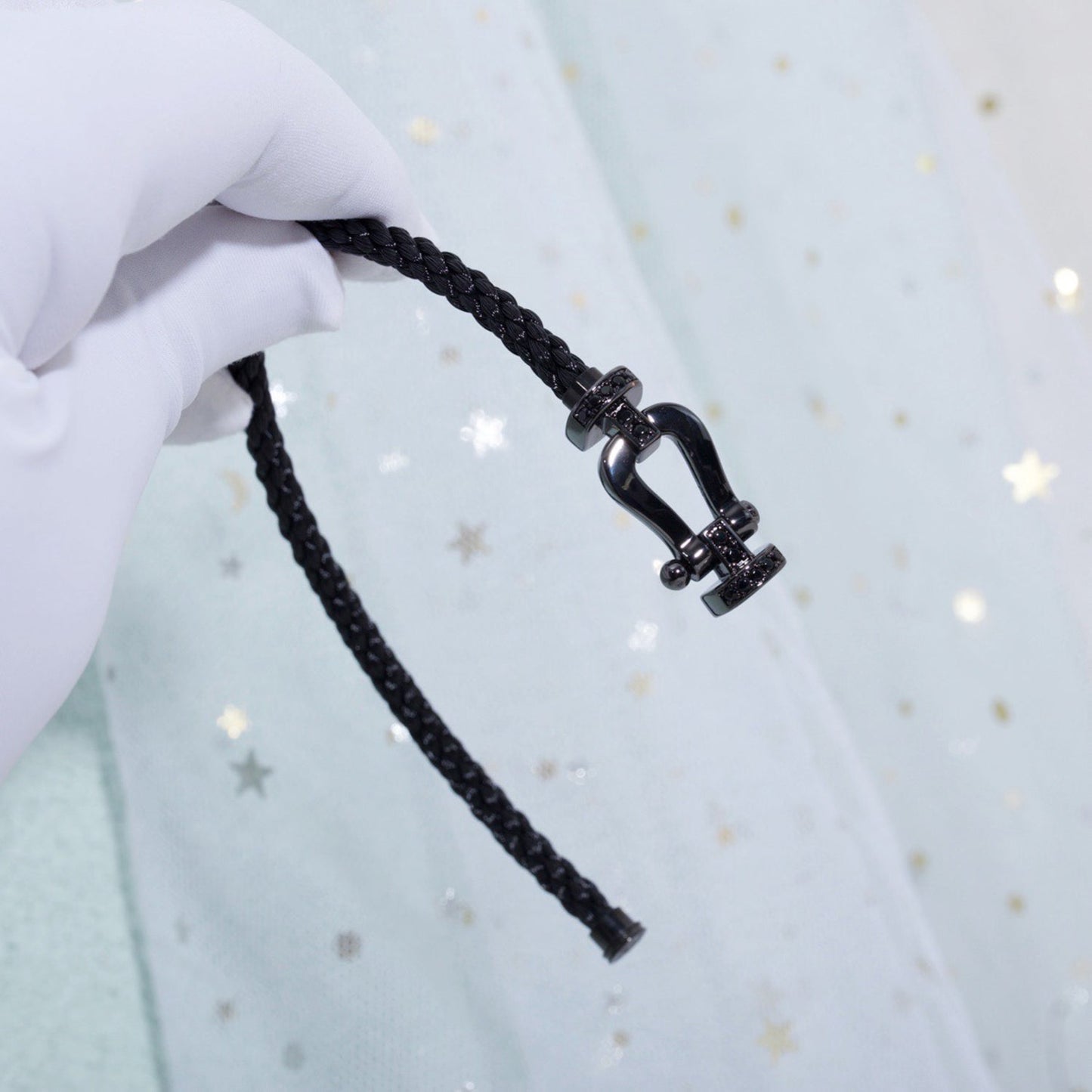 [Limara]FORCE LARGE SERIES BLACK SAMURAI BRACELET