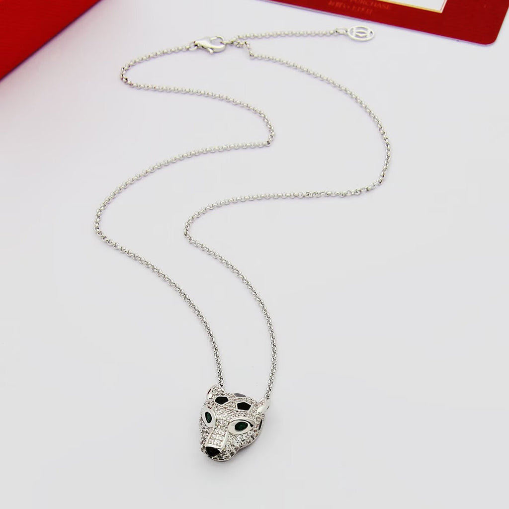 [Limara] PANTHERE FULL DIAMOND NECKLACE
