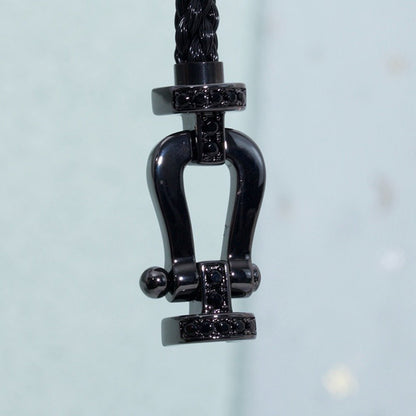 [Limara]FORCE LARGE SERIES BLACK SAMURAI BRACELET