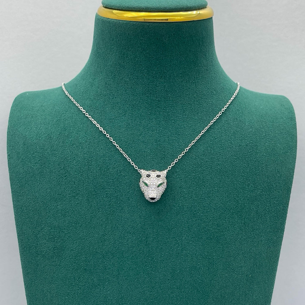 [Limara] PANTHERE FULL DIAMOND NECKLACE