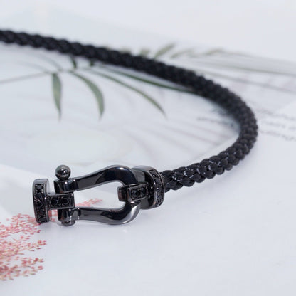 [Limara]FORCE LARGE SERIES BLACK SAMURAI BRACELET