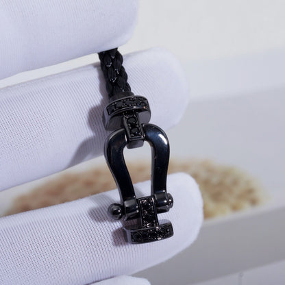 [Limara]FORCE LARGE SERIES BLACK SAMURAI BRACELET