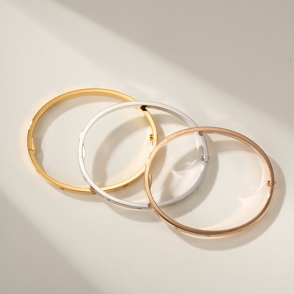 [Limara] LOVE BRACELET 3.65MM 10 DIAMONDS