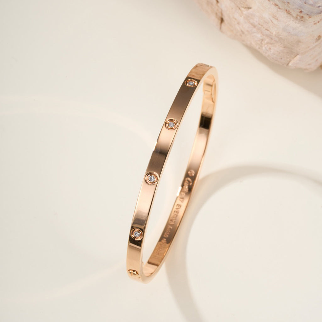 [Limara] LOVE BRACELET 3.65MM 10 DIAMONDS