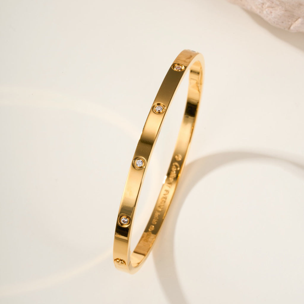 [Limara] LOVE BRACELET 3.65MM 10 DIAMONDS