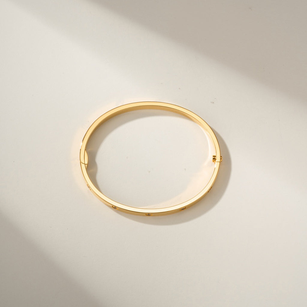 [Limara] LOVE BRACELET 3.65MM 10 DIAMONDS