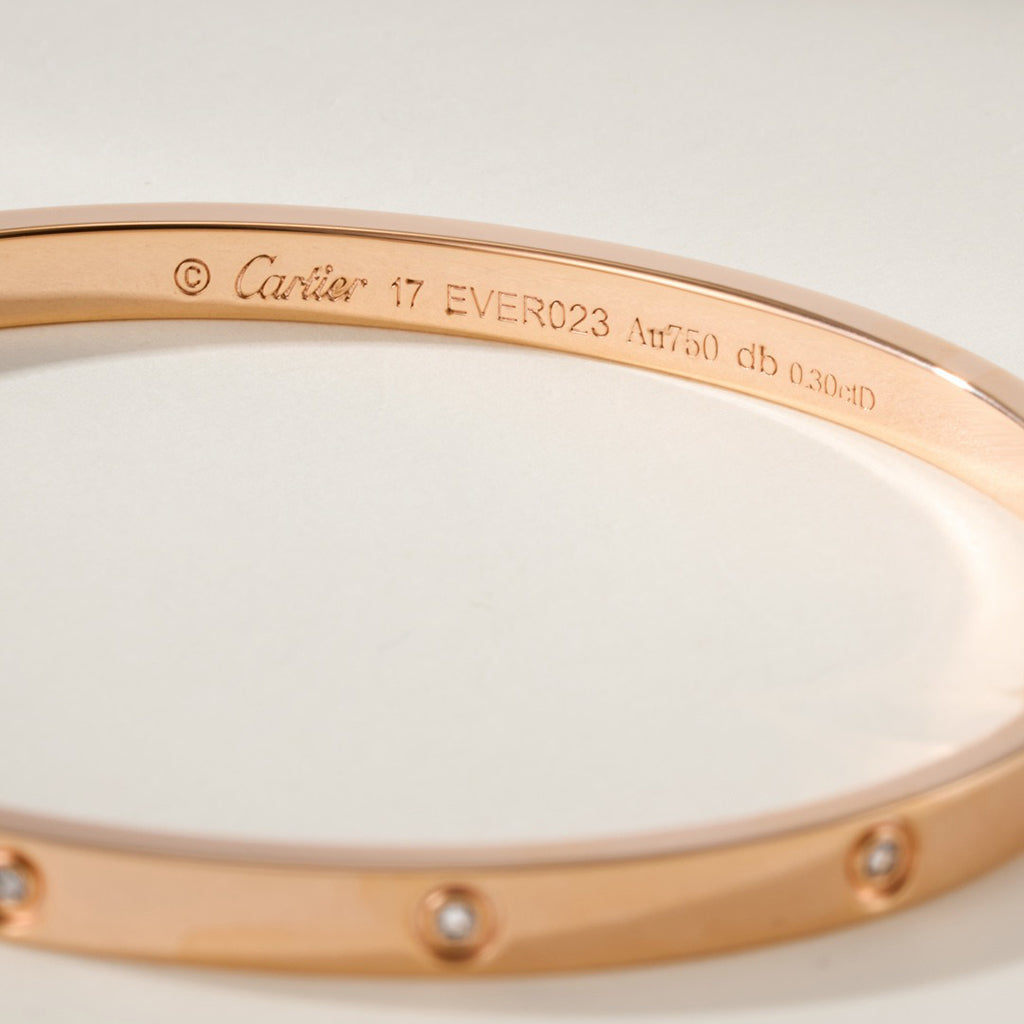 [Limara] LOVE BRACELET 3.65MM 10 DIAMONDS