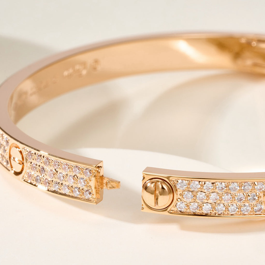[Limara] LOVE BRACELET 4.8MM DIAMOND-PAVED