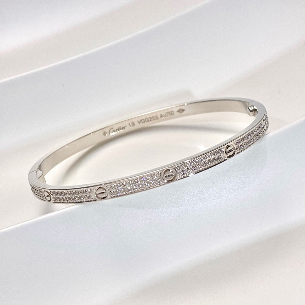 [Limara] LOVE BRACELET 3.65MM DIAMOND-PAVED