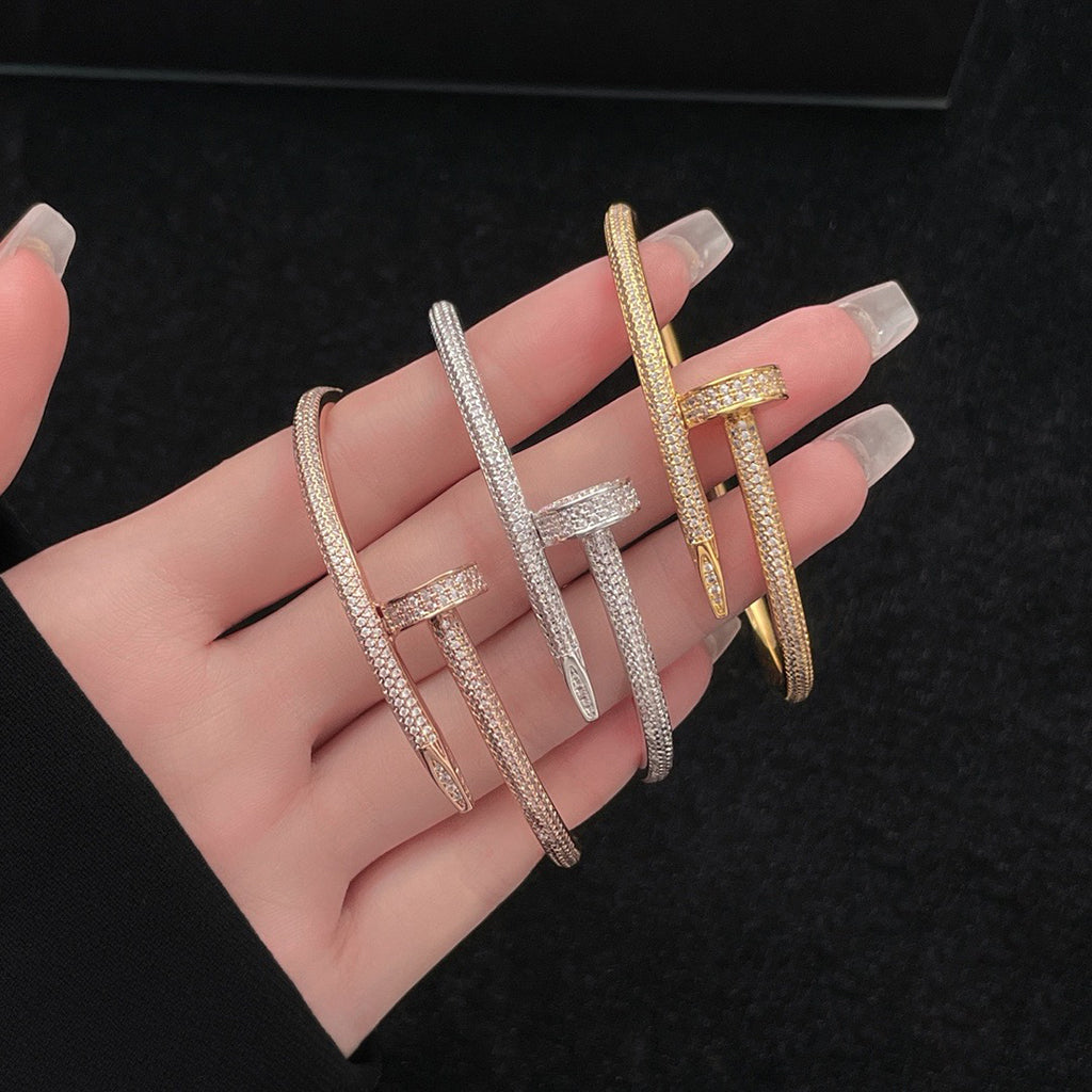 [Limara] JUSTE BRACELET 3.5MM ALL DIAMONDS