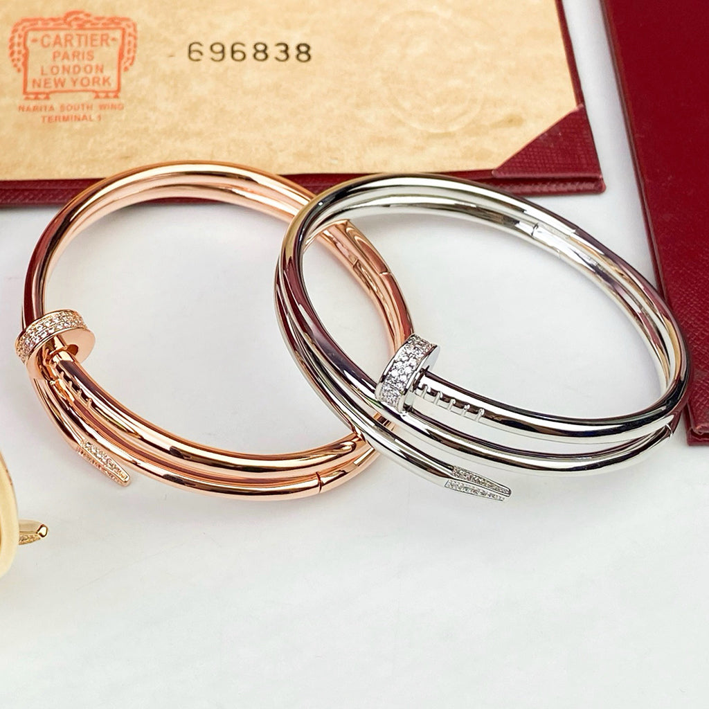 [Limara] JUSTE BRACELET 3.5MM DOUBLE ROW DIAMOND