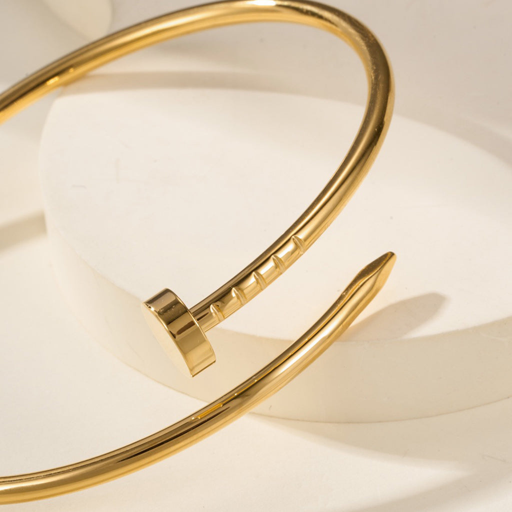 [Limara] Clover White Mother-of-Pearl & JUSTE Bracelet Stack Set