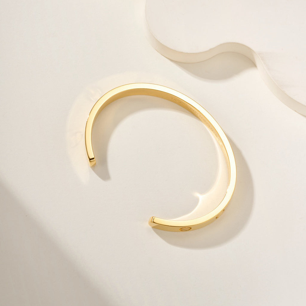 [Limara] LOVE BRACELET 6.1MM OPEN CUFF