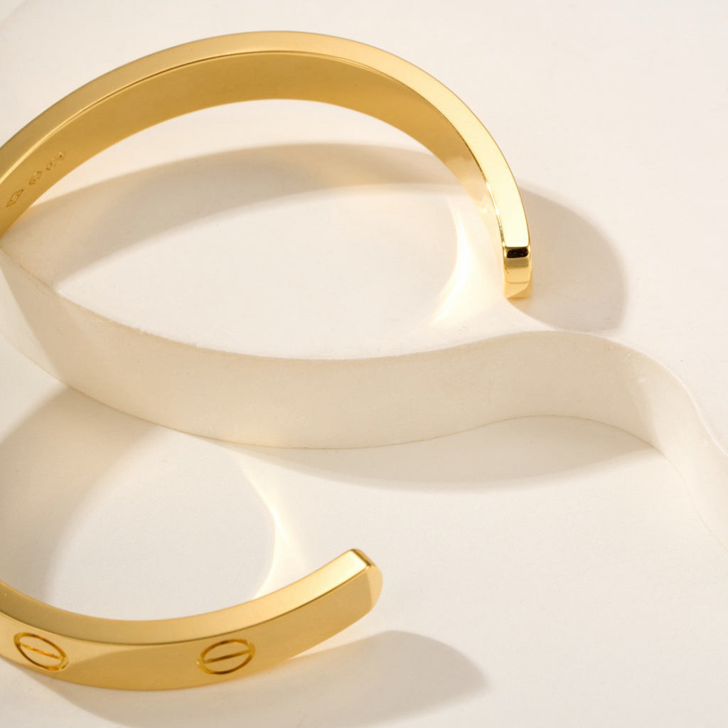 [Limara] LOVE BRACELET 6.1MM OPEN CUFF