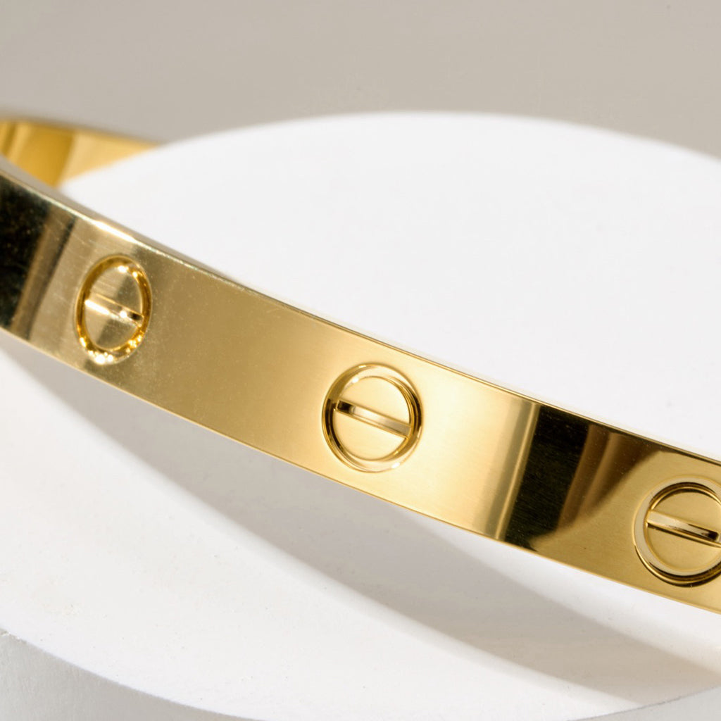 [Limara] LOVE BRACELET 6.1MM OPEN CUFF