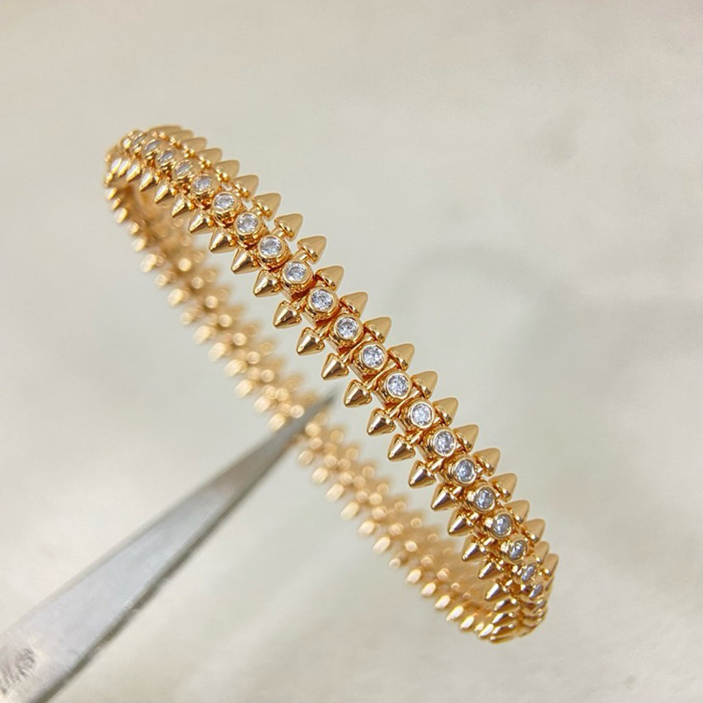 [Limara] CLASH  BRACELET 8MM DIAMONDS