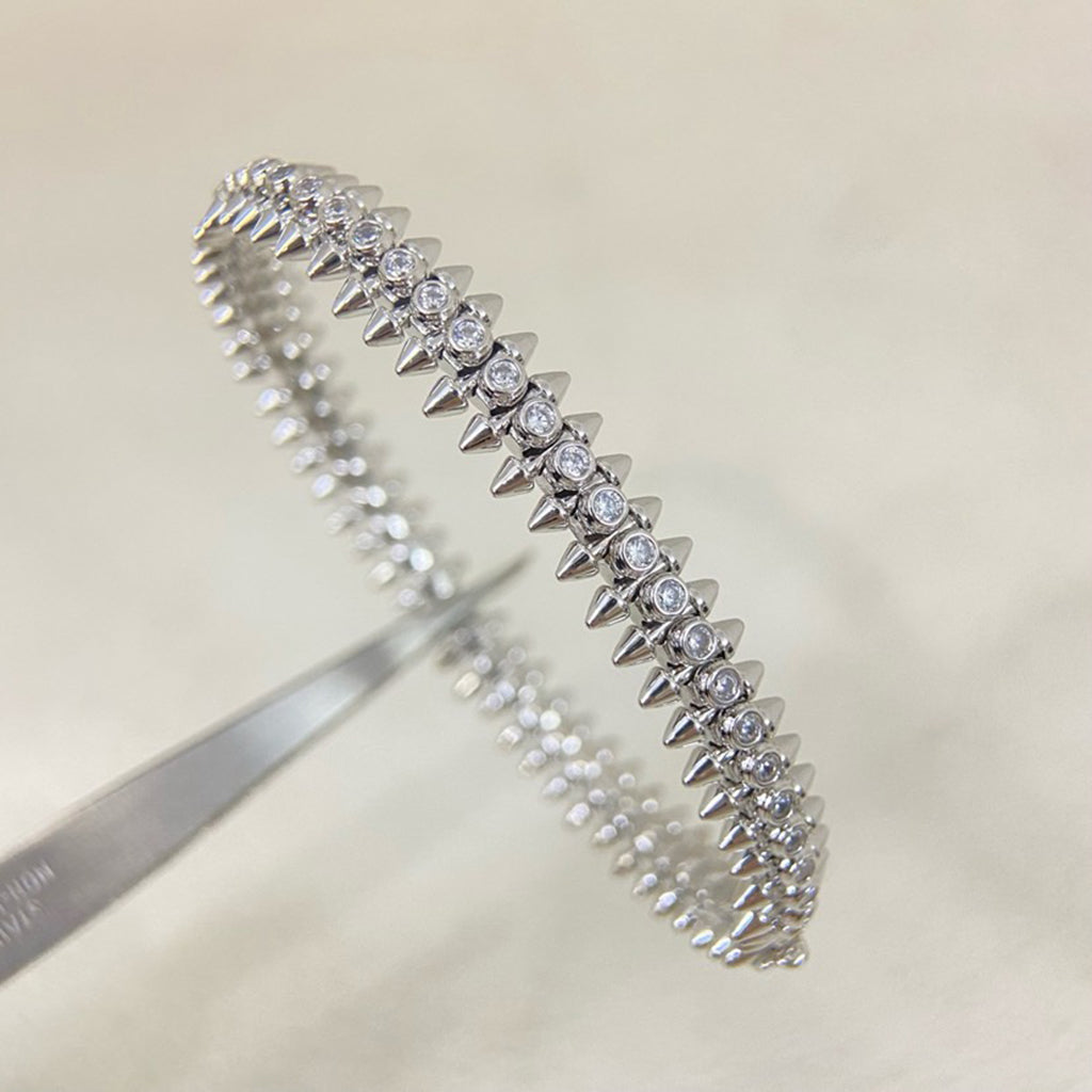 [Limara] CLASH  BRACELET 8MM DIAMONDS