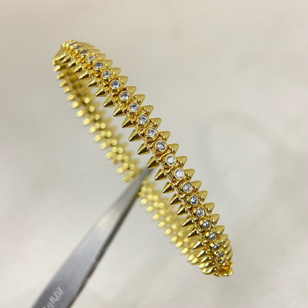 [Limara] CLASH  BRACELET 8MM DIAMONDS