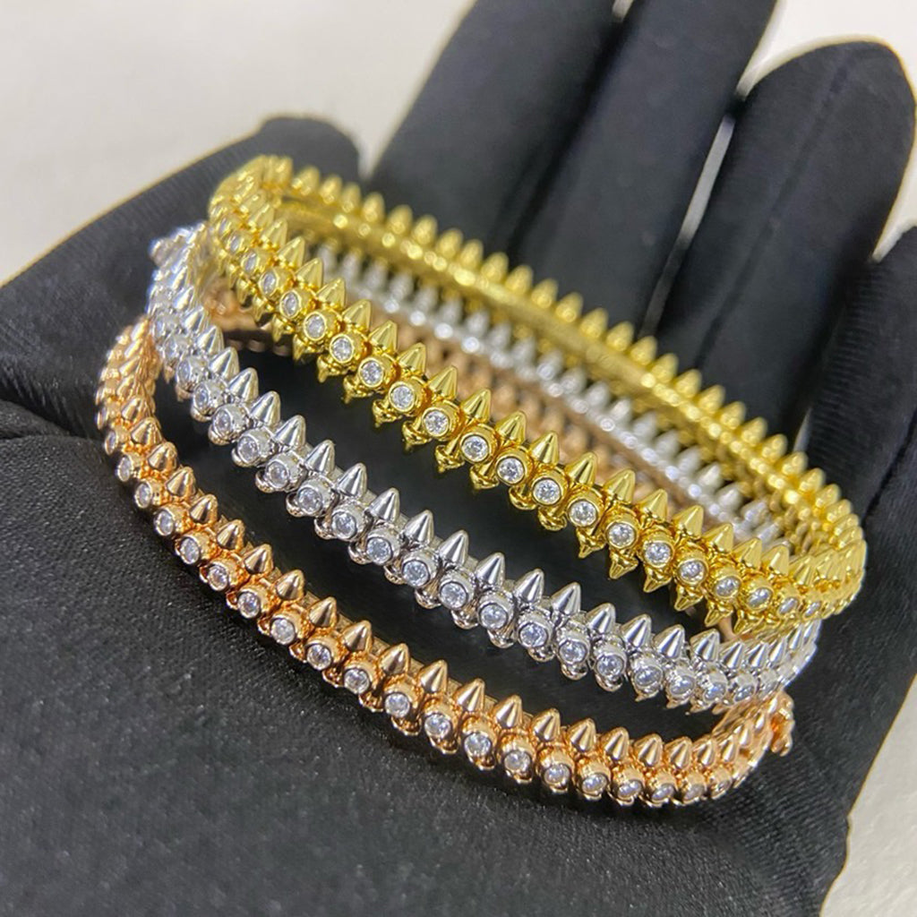 [Limara] CLASH  BRACELET 8MM DIAMONDS