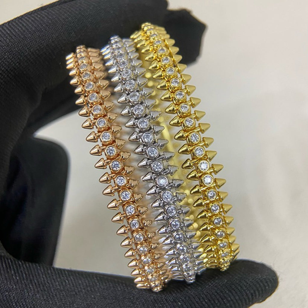 [Limara] CLASH  BRACELET 8MM DIAMONDS