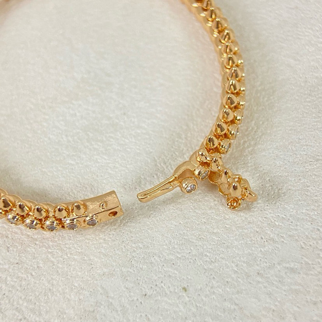 [Limara] CLASH  BRACELET 8MM DIAMONDS