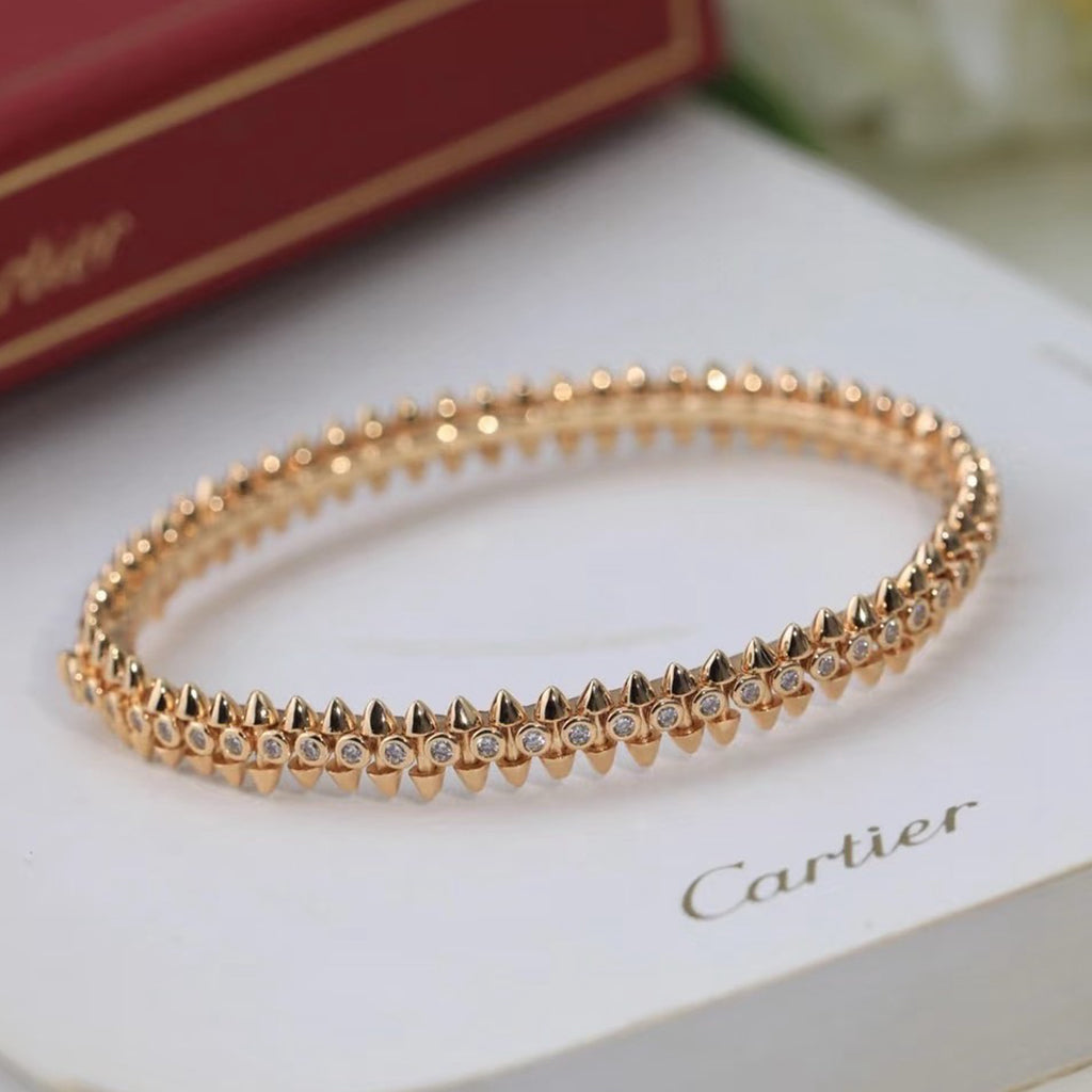 [Limara] CLASH  BRACELET 8MM DIAMONDS