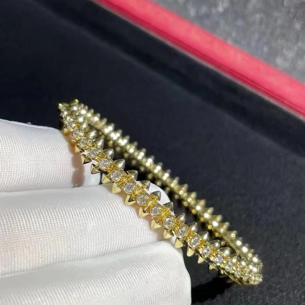 [Limara] CLASH  BRACELET 8MM DIAMONDS