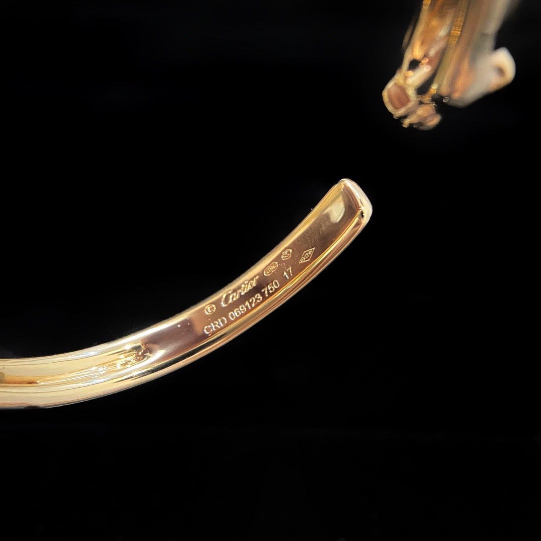 [Limara] PANTHERE OPEN BRACELET