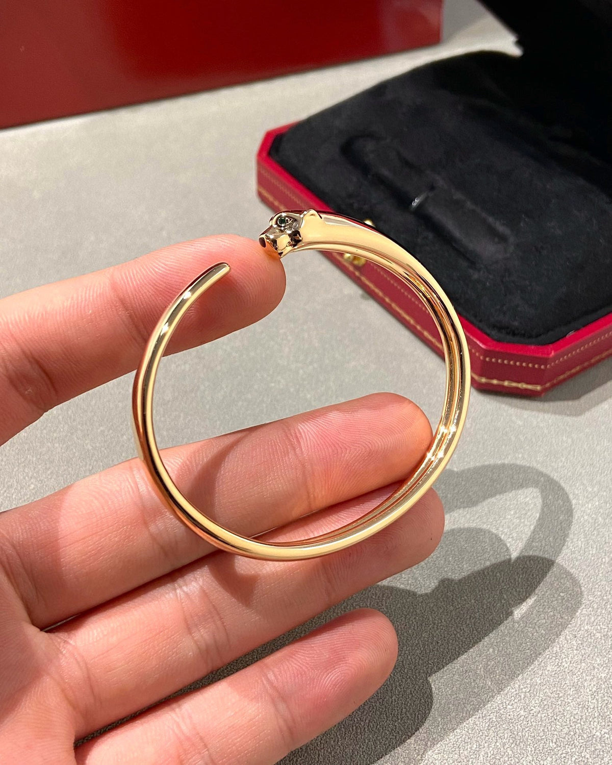[Limara] PANTHERE OPEN BRACELET