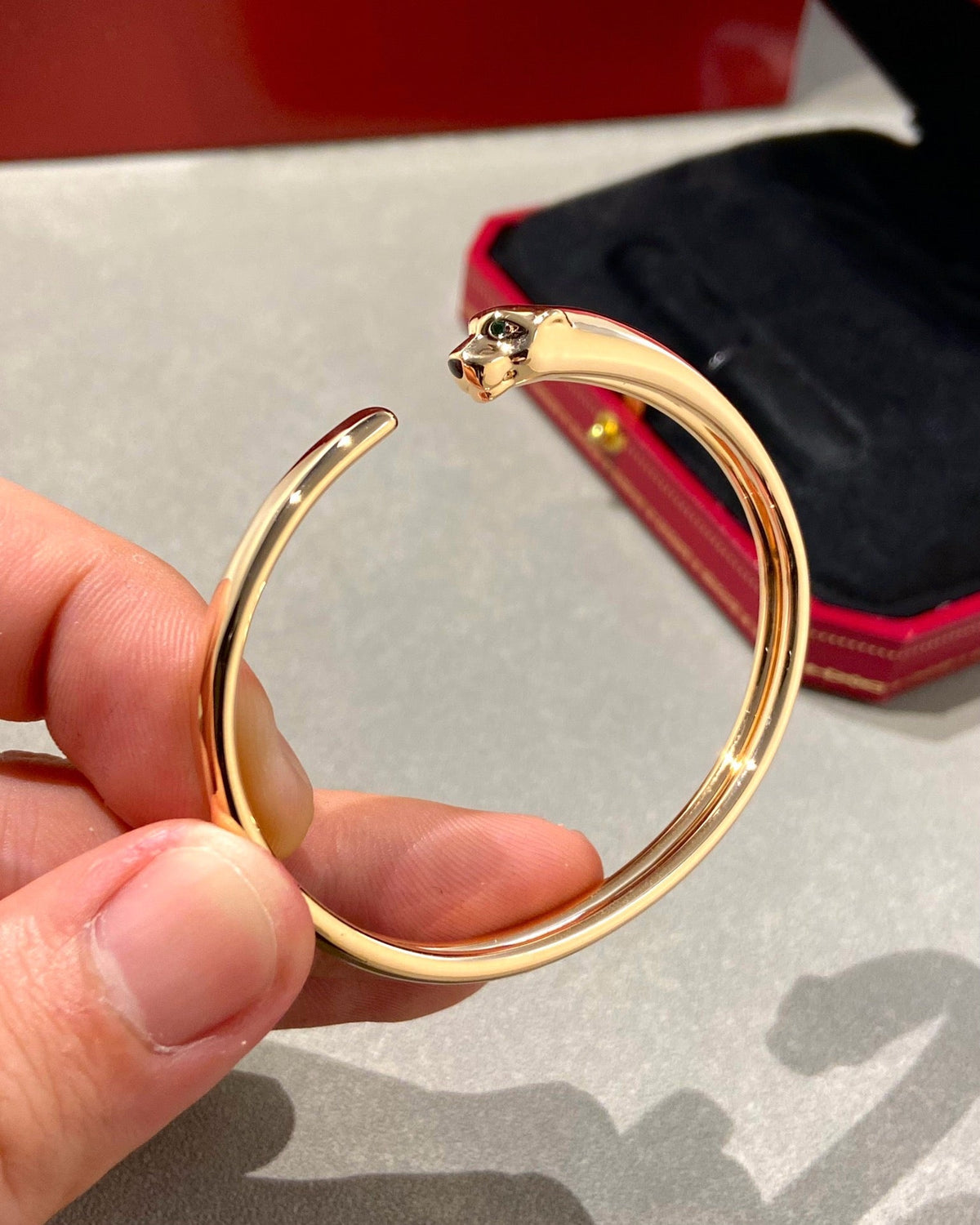 [Limara] PANTHERE OPEN BRACELET