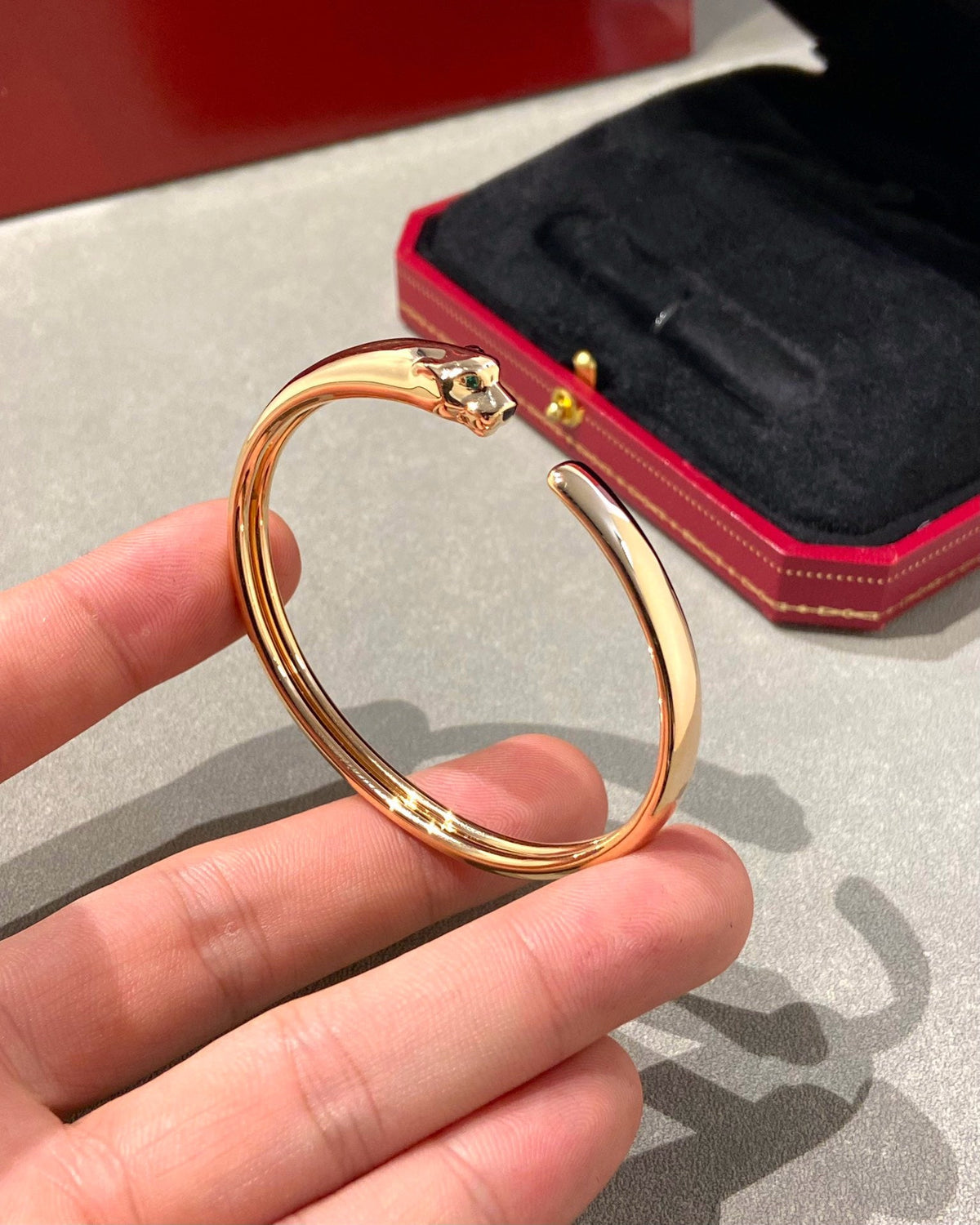 [Limara] PANTHERE OPEN BRACELET