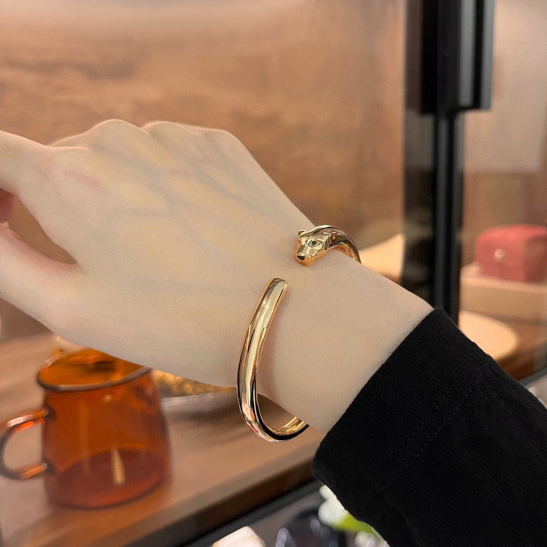 [Limara] PANTHERE OPEN BRACELET