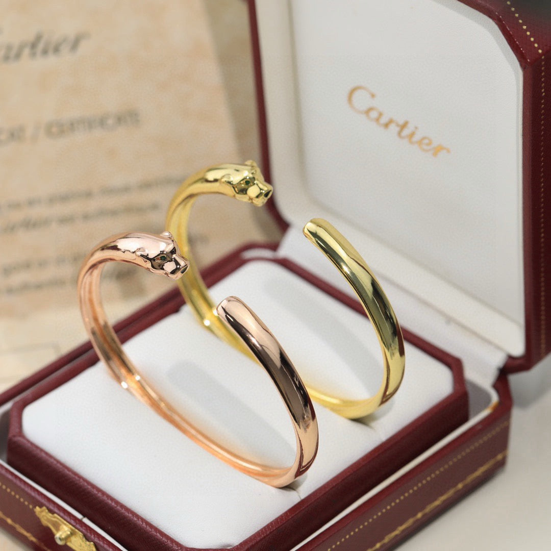 [Limara] PANTHERE OPEN BRACELET